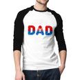 Dad And Mom Spider Family Matching Birthday Halloween Men Baseball Raglan Shirt