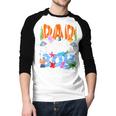 Dad Under Sea Birthday Party Boys Ocean Sea Animals Themed Men Baseball Raglan Shirt Dad Under Sea Birthday Party Boys Ocean Sea Animals Themed Men Baseball Raglan Shirt