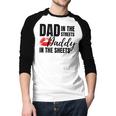Dad In The Streets Daddy In The Sheets Men Baseball Raglan Shirt