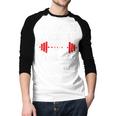 My Dad Is Stronger Than Your Dad T-Shirt Men Baseball Raglan Shirt