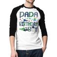 Dada Of The Birthday Boy Hole In One Golf Lover Men Baseball Raglan Shirt