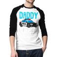 Daddy Is My Hero Police Toddler Police Officer Cop Boys Kids Men Baseball Raglan Shirt