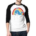 Daddy's Lil Squirter Cute Embarrassing Woman Men Baseball Raglan Shirt