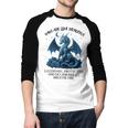 Dads Are Like Dragons Legendary Protective Fatherhood Men Baseball Raglan Shirt