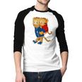 Daniel And Dad Tiger Dark Shirt Men Baseball Raglan Shirt
