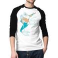 Disney The Little Mermaid King Triton Dad Men Baseball Raglan Shirt