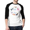 Disney Pet Parent Father’s Day Disney Cats Best Cat Dad Ever Men Baseball Raglan Shirt
