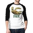 Disney Pixar Finding Nemo Father's Day Dude Cool Dad Poster Men Baseball Raglan Shirt
