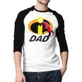 Disney And Pixar's The Incredibles Mr Incredible Dad Family Men Baseball Raglan Shirt Disney And Pixar's The Incredibles Mr Incredible Dad Family Men Baseball Raglan Shirt