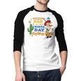 Disney And Pixar's Toy Story Dad Of The Birthday Cowgirl Men Baseball Raglan Shirt