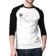 The Dogfather Boston Terrier Dog Dad Tshirt Idea Men Baseball Raglan Shirt