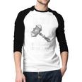 FA-Thor Like Dad Way Mightier Viking Father's Day Fathor Men Baseball Raglan Shirt