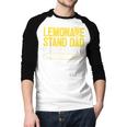 Family Lemonade Stand Dad Men Baseball Raglan Shirt