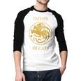 Father Of Cats Shirt Cat Dad Cat Daddy Men Baseball Raglan Shirt