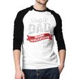 Father Single Dad Taking Applications Men Baseball Raglan Shirt