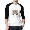 Father Veterans Day My Favorite Veteran Is My Dad For Kids Men Baseball Raglan Shirt
