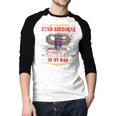My Favorite 82nd Airborne Is My Dad Veteran Father's Day Men Baseball Raglan Shirt