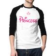 My Favorite Princess Calls Me Daddy Daughter Fathers Day Men Men Baseball Raglan Shirt