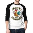 Fluent In Fowl Language Chicken Rooster Mom Dad Farm Men Baseball Raglan Shirt