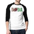 Football Dada 1st Birthday Men Baseball Raglan Shirt Football Dada 1st Birthday Men Baseball Raglan Shirt