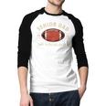 Football Senior Dad 2026 The 4th Quarter Men Baseball Raglan Shirt