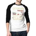German Shepherd Dad Shirt American Flag German Shepherds Men Baseball Raglan Shirt