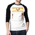 Handyman Hourly Rate Fathers Day Dad Men Baseball Raglan Shirt
