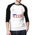 I'm A Dad Pawpaw And A Veteran Shirt Men Grandpa Fathers Day Men Baseball Raglan Shirt