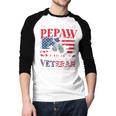 I'm Dad Pepaw Veteran Nothing Scares Me Father's Day Men Baseball Raglan Shirt I'm Dad Pepaw Veteran Nothing Scares Me Father's Day Men Baseball Raglan Shirt