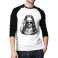I'm Telling Dad Shirt Religious Christian Jesus Meme Men Baseball Raglan Shirt