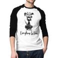 Its Fine Im Fine Everythings Fine Dog Mom Dad Lovers Men Baseball Raglan Shirt Its Fine Im Fine Everythings Fine Dog Mom Dad Lovers Men Baseball Raglan Shirt