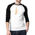 IVF I Have Faith IVF Mom IVF Dad Transfer Day Men Baseball Raglan Shirt