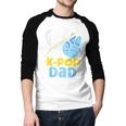 K-POP Dad Korean Lover K-Pop Music Cute Father Daddy Papa Men Baseball Raglan Shirt