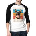 Malinois Dad Maligator Daddy Belgian Malinois Men Baseball Raglan Shirt Malinois Dad Maligator Daddy Belgian Malinois Men Baseball Raglan Shirt