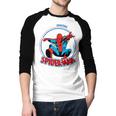 Marvel Dad Is Amazing Like Spider-Man Father's Day Men Baseball Raglan Shirt