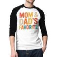 Mom & Dad's Favorite Men Baseball Raglan Shirt