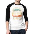 Monster Truck Dad Shirt Retro Vintage Monster Truck Shirt Men Baseball Raglan Shirt