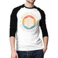 Nerdy Dads Build Character RPG Gaming Father's Day For Dad Men Baseball Raglan Shirt