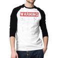 New Dad Prepared For Diaper Duty Daddy Diaper Duty Men Baseball Raglan Shirt