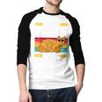 Orange Cat Best Cat Dad Ever Orange Tabby Cat Men Baseball Raglan Shirt