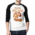 Papa Bear Bears Animal Pun Lover Dad Father Daddy Father's Men Baseball Raglan Shirt Papa Bear Bears Animal Pun Lover Dad Father Daddy Father's Men Baseball Raglan Shirt
