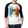 Pregnancy Announcement Dad Level Unlocked New Daddy Father Men Baseball Raglan Shirt