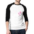 Promoted To Daddy Est 2026 Shirt New Daddy New Dad Men Baseball Raglan Shirt