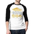 Proud Dad Of A 2026 Graduate Grad Senior Graduation Father Men Baseball Raglan Shirt
