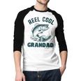 Reel Cool Grandad Fishing Grandpa Vintage Style Men Baseball Raglan Shirt Reel Cool Grandad Fishing Grandpa Vintage Style Men Baseball Raglan Shirt
