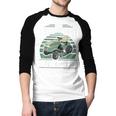 My Retirement Vehicle Riding Lawn Mower Retro Dad Men Baseball Raglan Shirt My Retirement Vehicle Riding Lawn Mower Retro Dad Men Baseball Raglan Shirt