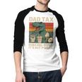 Retro Father's Day Dad Tax Making Sure It's Not PoisonRex Men Baseball Raglan Shirt