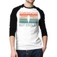 Round Rowing Dad Rudder Men Baseball Raglan Shirt Round Rowing Dad Rudder Men Baseball Raglan Shirt