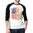 Rugby Blood Sweat Bruises Rugby Player Coach Dad Mom Men Baseball Raglan Shirt