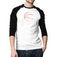 Senior Basketball Dad Class Of 2026 Graduation Graduate Men Baseball Raglan Shirt